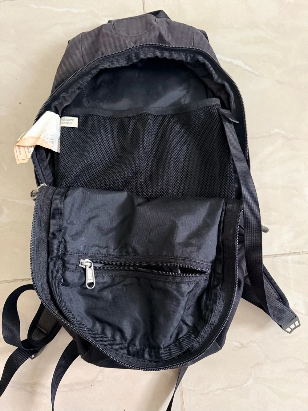 MEC Black Lightweight Daypack Hiking Backpack